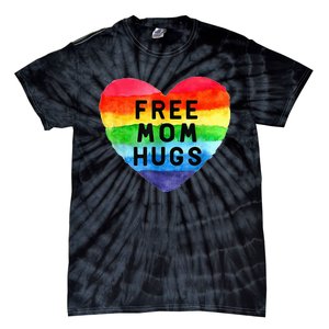 Free Mom Hugs Free Mom Hugs Inclusive Pride LGBTQIA Tie-Dye T-Shirt