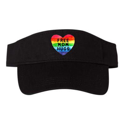 Free Mom Hugs Free Mom Hugs Inclusive Pride LGBTQIA Valucap Bio-Washed Visor