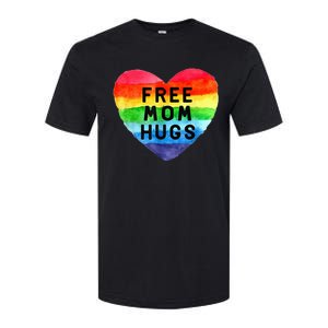 Free Mom Hugs Free Mom Hugs Inclusive Pride LGBTQIA Softstyle CVC T-Shirt