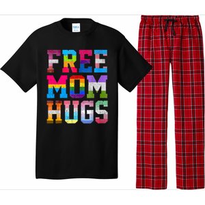 Free Mom Hugs For Pride Month Lgbt MotherS Day Pajama Set