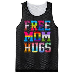 Free Mom Hugs For Pride Month Lgbt MotherS Day Mesh Reversible Basketball Jersey Tank