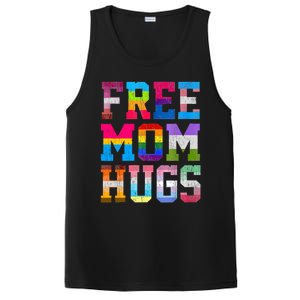 Free Mom Hugs For Pride Month Lgbt MotherS Day PosiCharge Competitor Tank