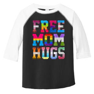 Free Mom Hugs For Pride Month Lgbt MotherS Day Toddler Fine Jersey T-Shirt