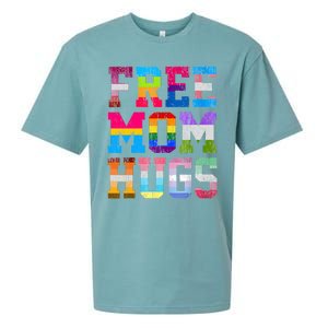 Free Mom Hugs For Pride Month Lgbt MotherS Day Sueded Cloud Jersey T-Shirt