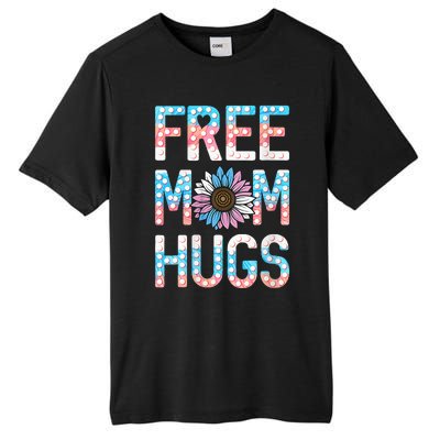 Free Mom Hugs Pride Lgbt Daisy Flower Hippie Tall Fusion ChromaSoft Performance T-Shirt