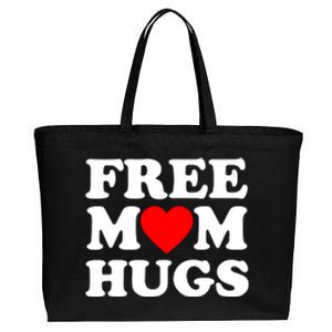 Free Mom Hugs Cotton Canvas Jumbo Tote