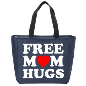 Free Mom Hugs Zip Tote Bag