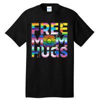 Free Mom Hugs Lgbt Pride Mom Daisy Flower Lesbian Mother Day Tall T-Shirt