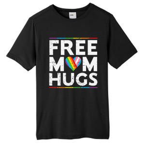 Free Mom Hugs Lgbt Pride Parades Rainbow Transg Flag Tall Fusion ChromaSoft Performance T-Shirt