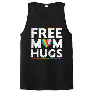 Free Mom Hugs Lgbt Pride Parades Rainbow Transg Flag PosiCharge Competitor Tank