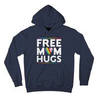 Free Mom Hugs Lgbt Pride Parades Rainbow Transg Flag Hoodie