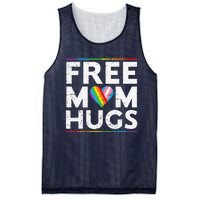 Free Mom Hugs Lgbt Pride Parades Rainbow Transg Flag Mesh Reversible Basketball Jersey Tank