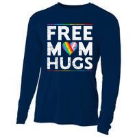 Free Mom Hugs Lgbt Pride Parades Rainbow Transg Flag Cooling Performance Long Sleeve Crew