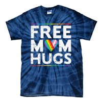 Free Mom Hugs Lgbt Pride Parades Rainbow Transg Flag Tie-Dye T-Shirt