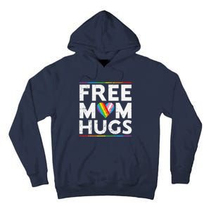 Free Mom Hugs Lgbt Pride Parades Rainbow Transg Flag Tall Hoodie