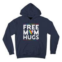 Free Mom Hugs Lgbt Pride Parades Rainbow Transg Flag Tall Hoodie