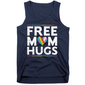 Free Mom Hugs Lgbt Pride Parades Rainbow Transg Flag Tank Top