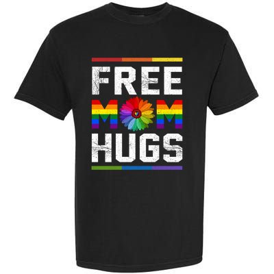 Free Mom Hugs Pride Gift Garment-Dyed Heavyweight T-Shirt