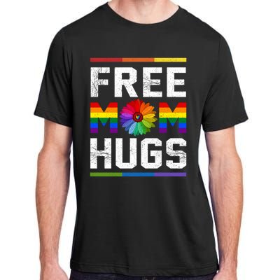 Free Mom Hugs Pride Gift Adult ChromaSoft Performance T-Shirt