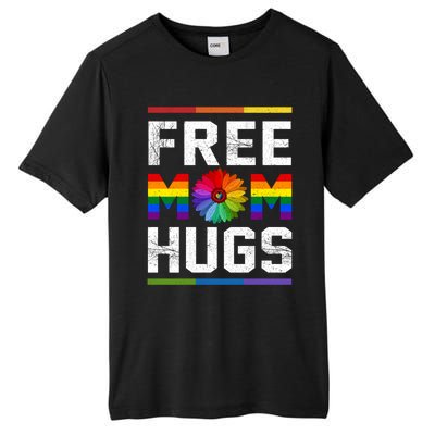 Free Mom Hugs Pride Gift Tall Fusion ChromaSoft Performance T-Shirt