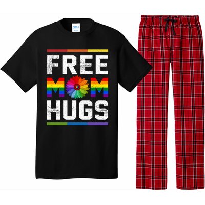 Free Mom Hugs Pride Gift Pajama Set