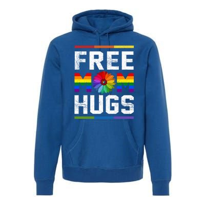 Free Mom Hugs Pride Gift Premium Hoodie