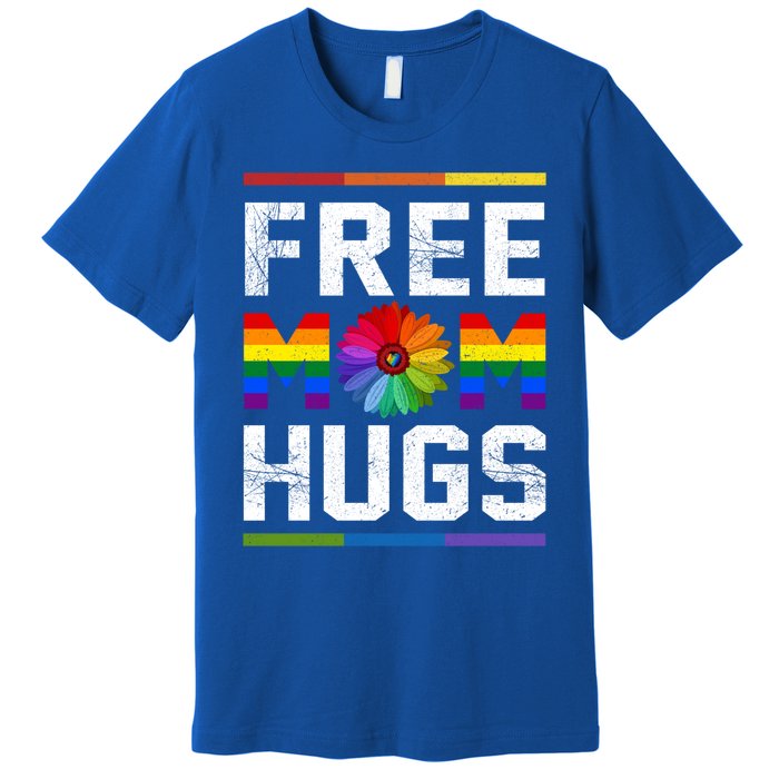 Free Mom Hugs Pride Gift Premium T-Shirt