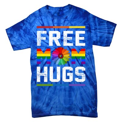 Free Mom Hugs Pride Gift Tie-Dye T-Shirt