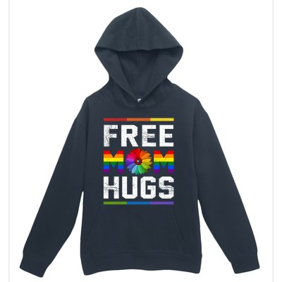 Free Mom Hugs Pride Gift Urban Pullover Hoodie