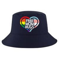 Free Mom Hugs Rainbow Pride Cool Comfort Performance Bucket Hat