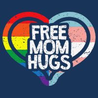 Free Mom Hugs Rainbow Pride Tall T-Shirt