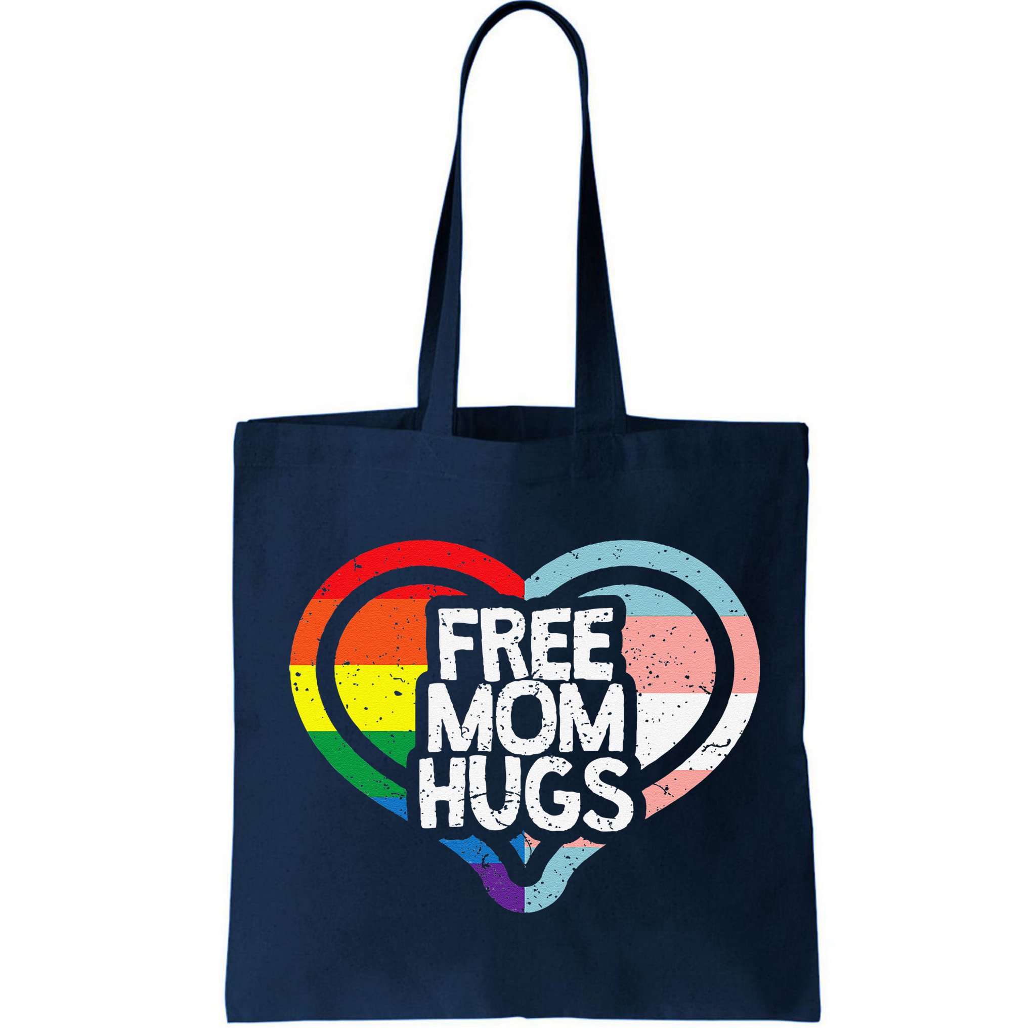 Free Mom Hugs Rainbow Pride Bag