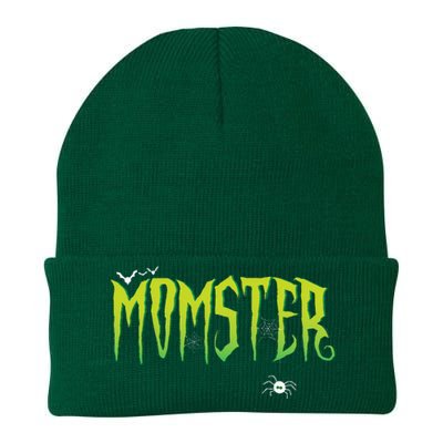 Funny Momster Halloween Mom Costume Dadcula Family Matching Knit Cap Winter Beanie