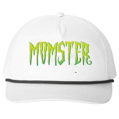 Funny Momster Halloween Mom Costume Dadcula Family Matching Snapback Five-Panel Rope Hat