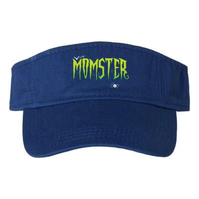 Funny Momster Halloween Mom Costume Dadcula Family Matching Valucap Bio-Washed Visor