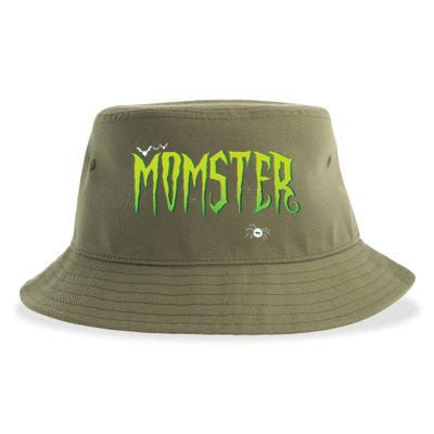 Funny Momster Halloween Mom Costume Dadcula Family Matching Sustainable Bucket Hat