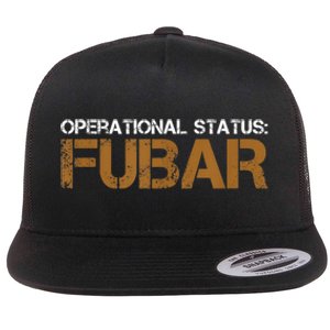 FUBAR Military Humor Flat Bill Trucker Hat