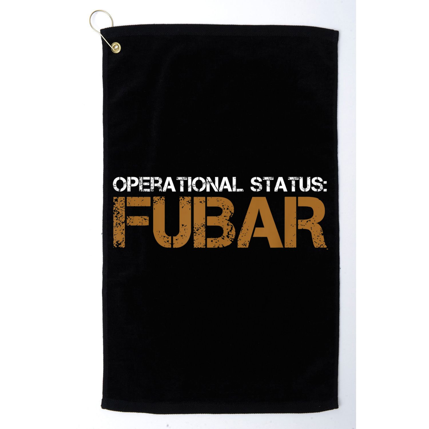 FUBAR Military Humor Golf Towel