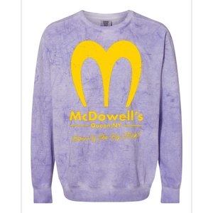 Funny McDowell's Home Of The Big Mick Colorblast Crewneck Sweatshirt