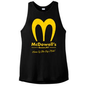 Funny McDowell's Home Of The Big Mick Ladies PosiCharge Tri-Blend Wicking Tank