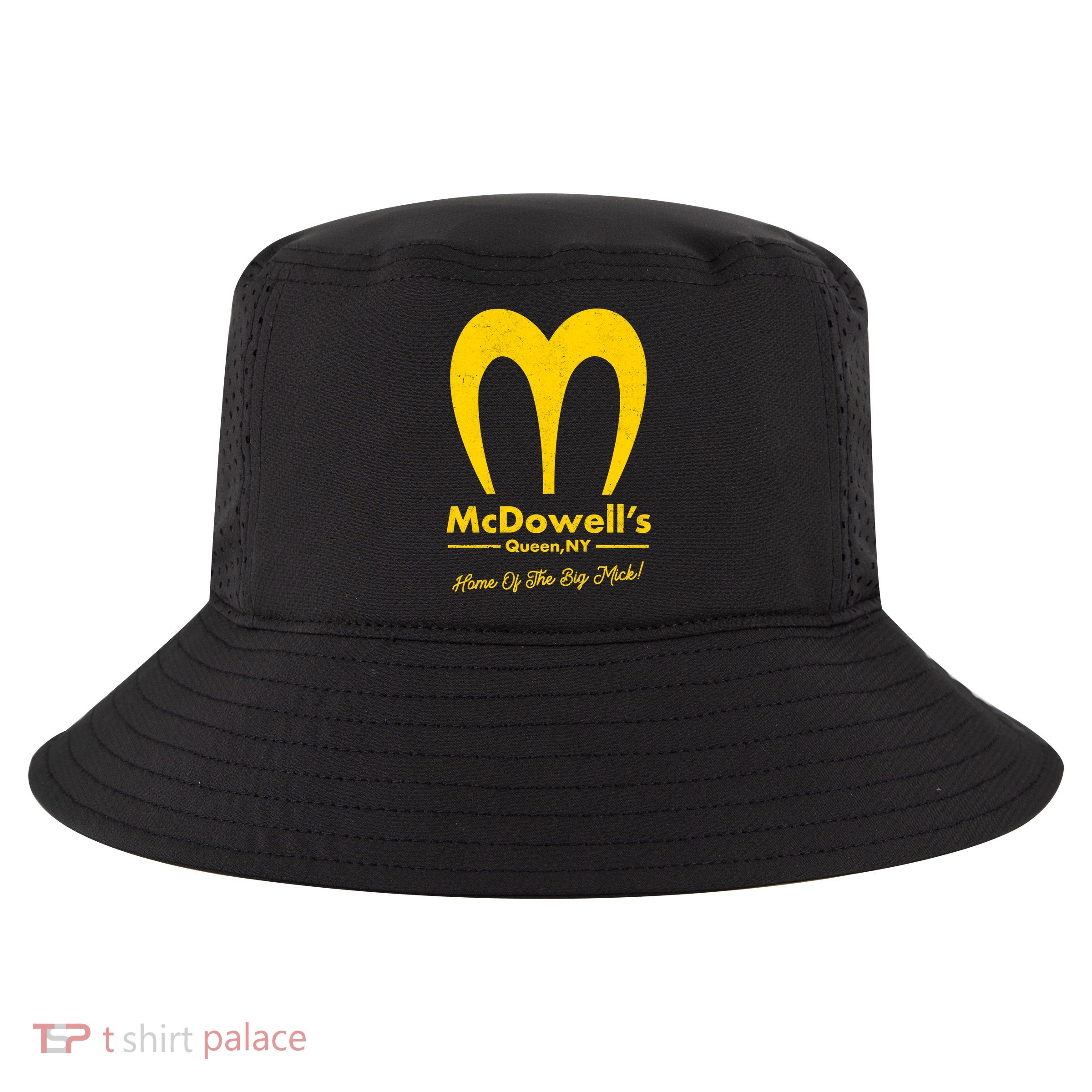 Funny McDowell's Home Of The Big Mick Cool Comfort Performance Bucket Hat