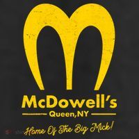 Funny McDowell's Home Of The Big Mick Cool Comfort Performance Bucket Hat