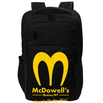 Funny McDowell's Home Of The Big Mick Impact Tech Backpack