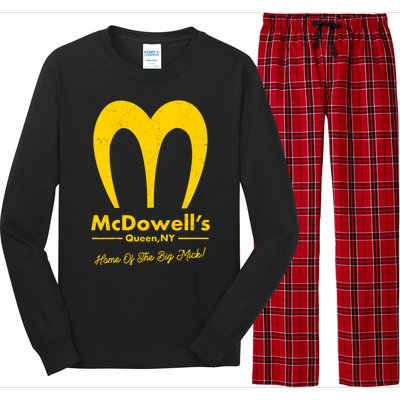 Funny McDowell's Home Of The Big Mick Long Sleeve Pajama Set