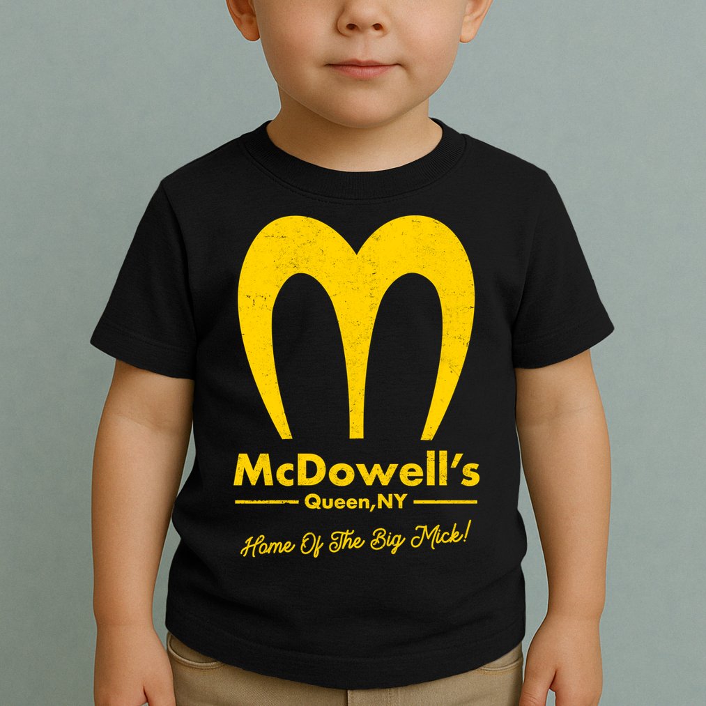 Funny McDowell's Home Of The Big Mick Toddler T-Shirt