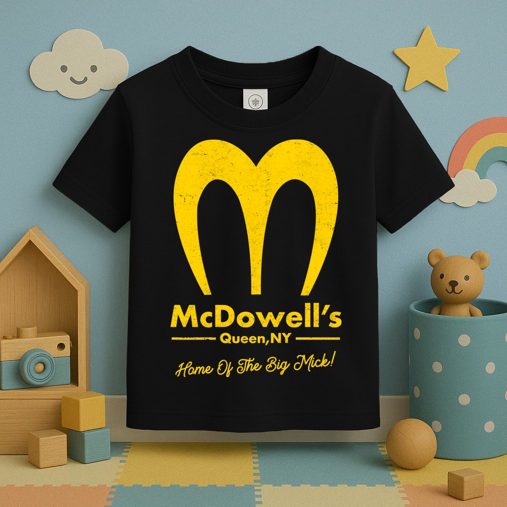 Funny McDowell's Home Of The Big Mick Toddler T-Shirt