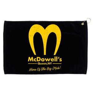 Funny McDowell's Home Of The Big Mick Grommeted Golf Towel