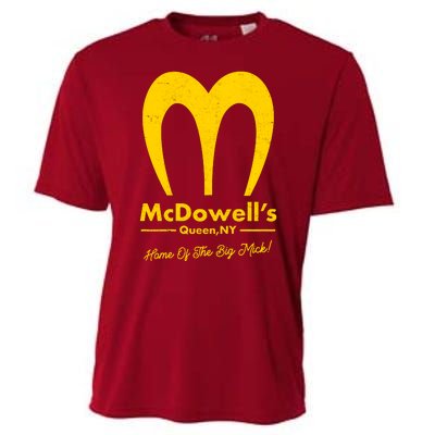 Funny McDowell's Home Of The Big Mick Cooling Performance Crew T-Shirt