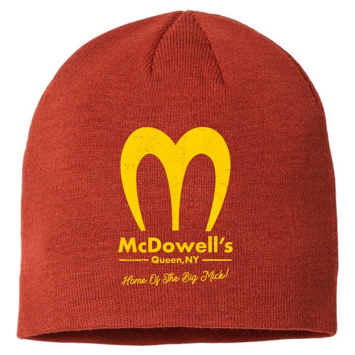 Funny McDowell's Home Of The Big Mick Sustainable Beanie