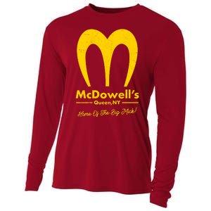 Funny McDowell's Home Of The Big Mick Cooling Performance Long Sleeve Crew